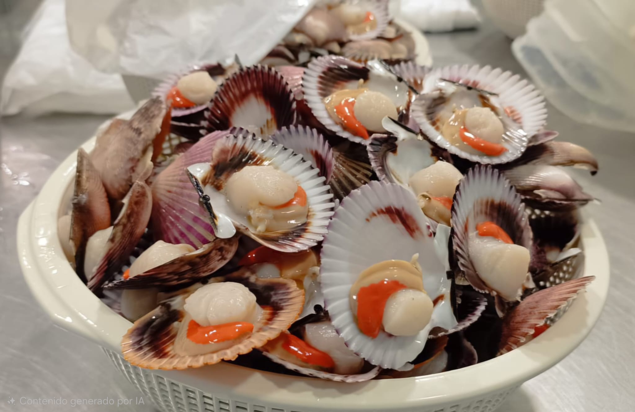 conchas de abanico (scallop)